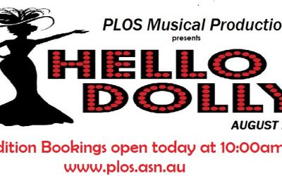 Hello Dolly Audition Bookings