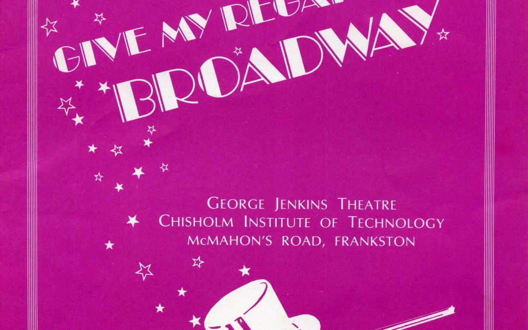 Give My Regards To Broadway